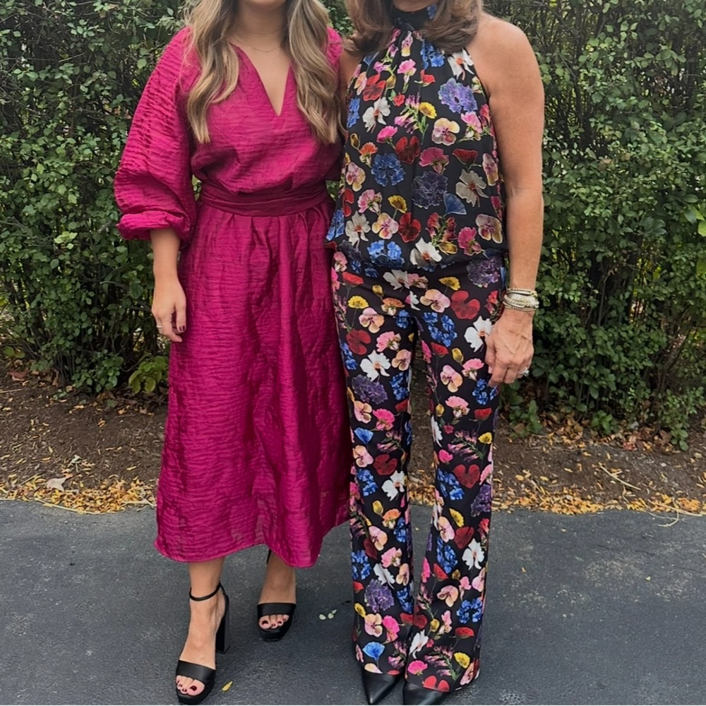 Floral Sleeveless Jumpsuit